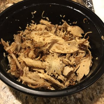 Oregano's - Shredded chicken for the salad! - Pizza Near Me - Tucson, Arizona Oregano's - Shredded chicken for the salad! - Pizza Near Me - Tucson, Arizona