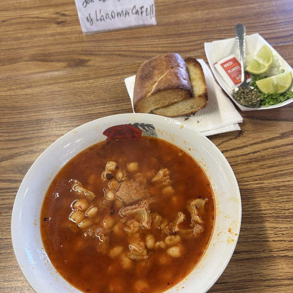 La Roma Cafe - Menudo w/fixins = $11.00 - Mexican Near Me - Las Cruces, New Mexico La Roma Cafe - Menudo w/fixins = $11.00 - Mexican Near Me - Las Cruces, New Mexico