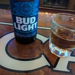Strongsville Cafe & Restaurant - Bud light and a shot of Captain Morgan's