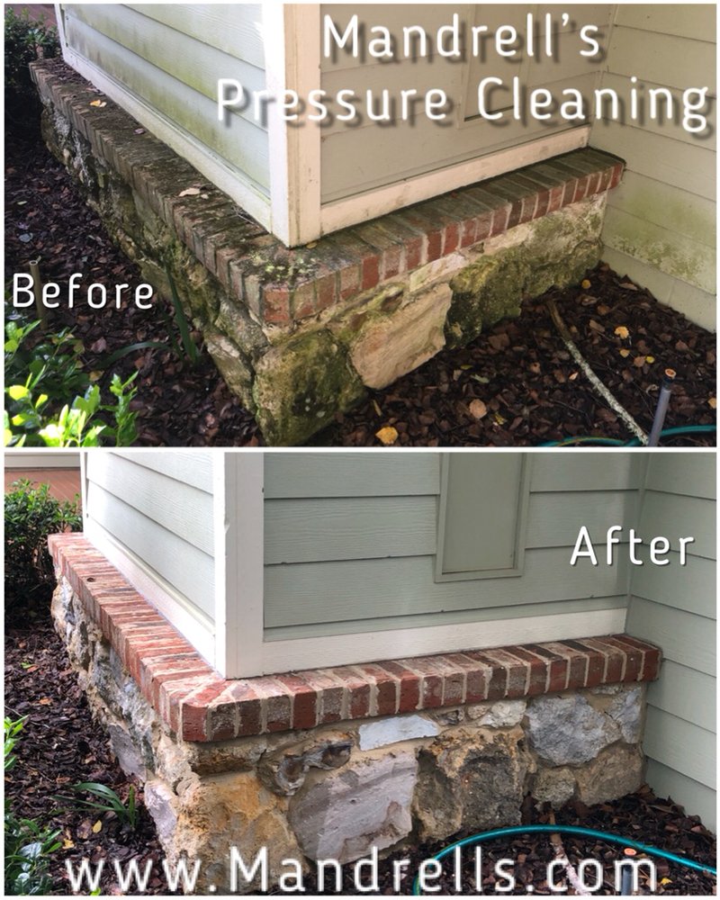 Slide of Mandrell's Pressure Cleaning