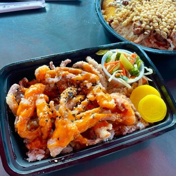 Chanko - Fry Squid Rice Plate - Japanese Near Me - Tampa, Florida Chanko - Fry Squid Rice Plate - Japanese Near Me - Tampa, Florida