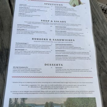 Manny's Parkside - Lunch menu - American Near Me - Manitowish Waters, Wisconsin