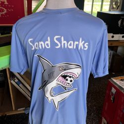 Faith By Ink - Seaside, OR - Soccer in the sand team jersey.  Included name and number on the back