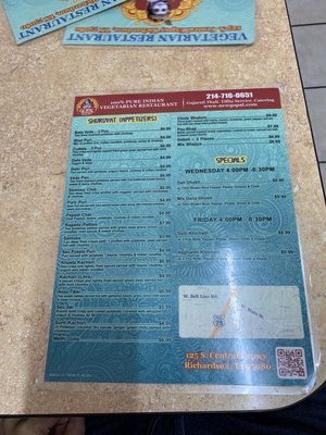 Menu photo 3 Gopal Vegetarian Restaurant Richardson, TX Menu photo 3 Gopal Vegetarian Restaurant Richardson, TX