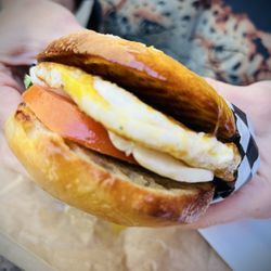 Ground - Caprese Breakfast Sandwich did not disappoint!