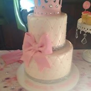 Ele Makes Cakes - beautiful princess baby shower cake! - Custom Cakes Near Me