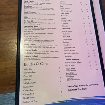 82 Degrees - drink menu - Seafood Near Me - St. Pete Beach, Florida 82 Degrees - drink menu - Seafood Near Me - St. Pete Beach, Florida