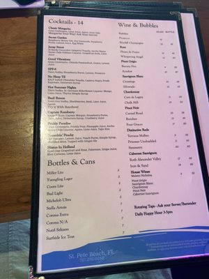 Menu photo 6 82 Degrees St. Pete Beach, FL Menu photo 6 82 Degrees St. Pete Beach, FL