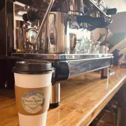 The Makers Market - Coffee is a fun addition here at The Maker's Market !