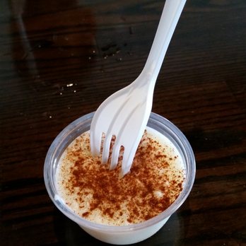 Cafe Agora - Complimentary rice pudding dessert - Turkish Near Me - Atlanta, Georgia