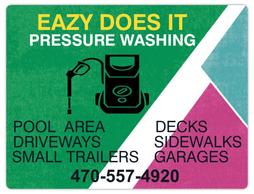 EAZY DOES IT PRESSURE WASHING Updated April 2024 Request a Quote