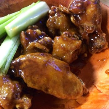 Wings Plus - Bourbon Wings~ Too sweet~ - Chicken Wings Near Me - Fort Lauderdale, Florida