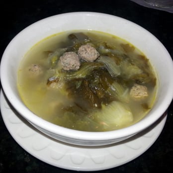 Tony's Pizza - Escarole and meatball soup - Pizza Near Me - Springfield, Massachusetts Tony's Pizza - Escarole and meatball soup - Pizza Near Me - Springfield, Massachusetts