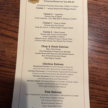 Jameson's Charhouse - 5 Course Special.. Well worth this price! - Steakhouses Near Me - Mount Prospect, Illinois