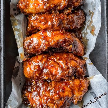 Wings On Wheat - Tenders tossed in sweet chili sauce - Chicken Wings Near Me - Jonesboro, Georgia