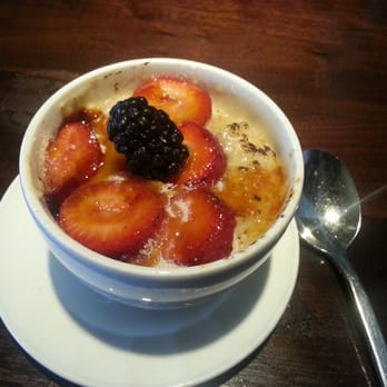 Nick's On 2nd - Brulee oatmeal with cream and sweet berries. So delicious and rich. - New American Near Me - Long Beach, California Nick's On 2nd - Brulee oatmeal with cream and sweet berries. So delicious and rich. - New American Near Me - Long Beach, California
