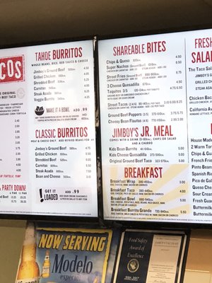 Menu photo 4 Jimboy's Tacos Rancho Cordova, CA Menu photo 4 Jimboy's Tacos Rancho Cordova, CA