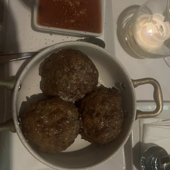 Steak 48 - Prime Steakhouse Meatballs w/ dipping sauce - Steakhouses Near Me - Beverly Hills, California
