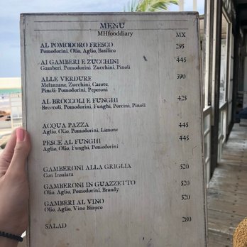 Posada Margherita - Menu - Italian Near Me - Tulum, ROO