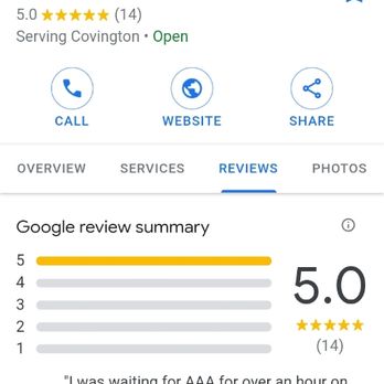 IMS Roadside - Google review - Roadside Assistance Near Me