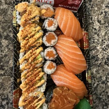 7Friday Sushi - Salmon Lover Combo - Sushi Bars Near Me - Cypress, Texas 7Friday Sushi - Salmon Lover Combo - Sushi Bars Near Me - Cypress, Texas