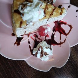 Thousand layer cake