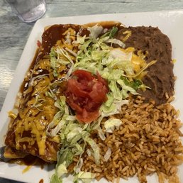 Chimichanga enchilada style Chimichanga enchilada style