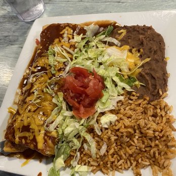 Omar's Hi-Way Chef Restaurant - Chimichanga enchilada style - American Near Me - Tucson, Arizona Omar's Hi-Way Chef Restaurant - Chimichanga enchilada style - American Near Me - Tucson, Arizona