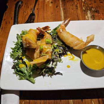 The Olde Pink House - Seafood fried egg rolls - Coffee & Tea Near Me - Savannah, Georgia