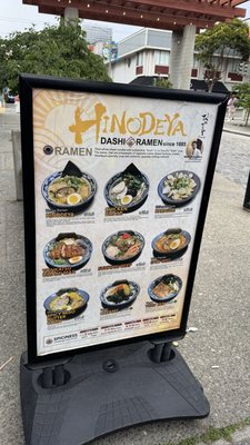 Menu photo 1 HINODEYA Ramen Japantown San Francisco, CA Menu photo 1 HINODEYA Ramen Japantown San Francisco, CA