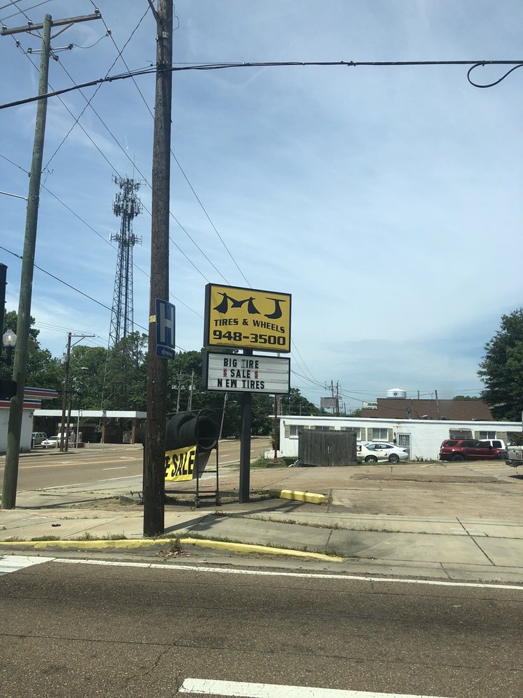 MJ TIRES & WHEELS Updated September 2024 1101 N West St, Jackson