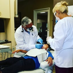 Rancho Niguel Dental Group - Doctor Ontiveros and his RDA working on my little man.
