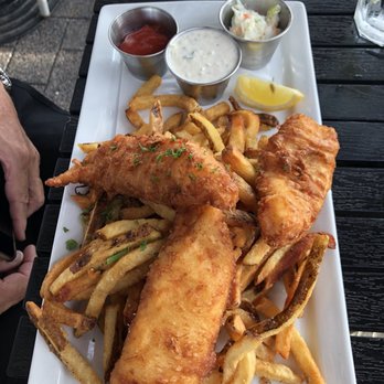 Lucky Monk - Fish and Chips approved by Brian the Brit! - American Near Me - Barrington, Illinois