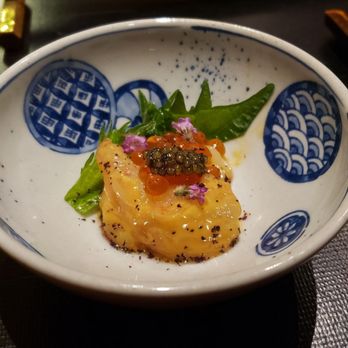 Omakase - Shrimp with uni, tamago, and caviar - Sushi Bars Near Me - San Francisco, California