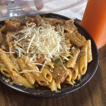 Jamaican Breeze - Salmon Rasta pasta EXTREMELY salty and quite spicy - Caribbean Near Me - Dale City, Virginia Jamaican Breeze - Salmon Rasta pasta EXTREMELY salty and quite spicy - Caribbean Near Me - Dale City, Virginia