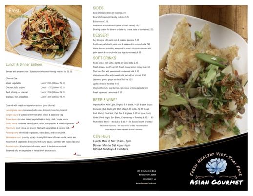 Menu photo 5 Asian Gourmet - Melbourne Melbourne, FL Menu photo 5 Asian Gourmet - Melbourne Melbourne, FL