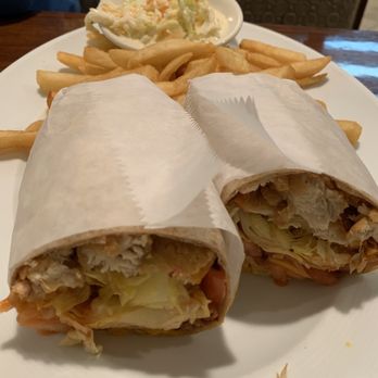 The Kenilworth Diner Restaurant - Buffalo chicken wrap - Diners Near Me - Kenilworth, New Jersey