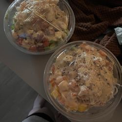 Poke Bros - two poke bowls