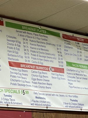 Menu photo 2 Checho Tacos Seguin, TX