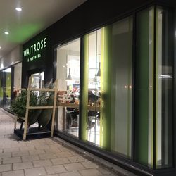 Waitrose & Partners - 12/13/2018:  Store entrance.