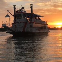 Anna Maria Princess cruising at sunset!
