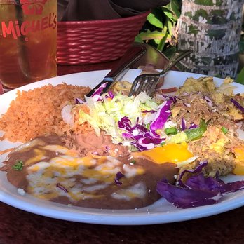 Miguel's Cocina - Machaca breakfast plate, big enough for 2. - Mexican Near Me - Coronado, California