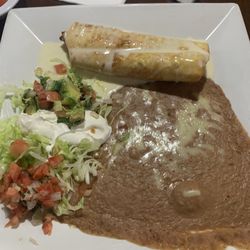 Don Carlos - Chicken Chimichanga no rice