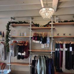 The Bar Method - Wellesley - Our lovely light-filled and beautiful studio includes a lobby filled with a variety of retail from top brands we wear.