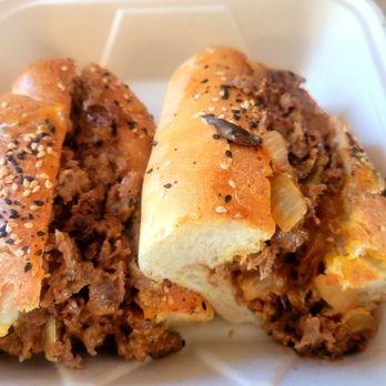 Gouldsburgers - a close up of a sandwich in a styrofoam container - Burgers Near Me - Haddonfield, New Jersey Gouldsburgers - a close up of a sandwich in a styrofoam container - Burgers Near Me - Haddonfield, New Jersey