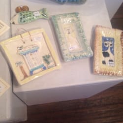 Gallery 10 - Ceramic catch alls for the kitty lover!! Artist....Eileen Hendren