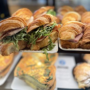 Cafe Hagen - Croissant sandwich - Cafes Near Me - Kirkland, Washington