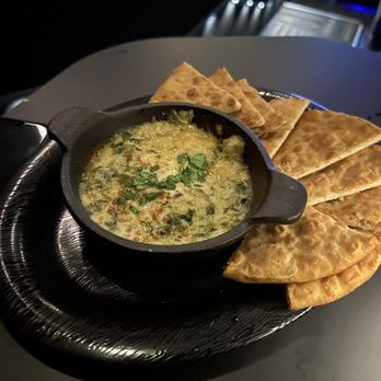 Flix Brewhouse - Spinach artichoke dip - Outdoor Movies Near Me - Mansfield, Texas