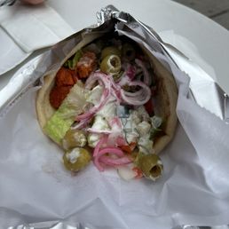Chicken Build Your Own Gyro Wrap Chicken Build Your Own Gyro Wrap