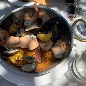 El Dorado Kitchen - Seafood Paella done "Right !) so delicious. - New American Near Me - Sonoma, California